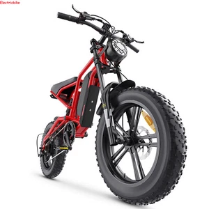 20" Electric Bike 48V 15Ah Fat Tyre ALL-TERRAIN Mountain bike MTB Offroad E-bike - Picture 1 of 24