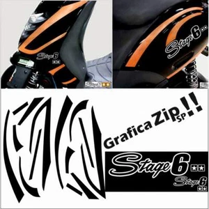 BLACK HULL HULL SET PIAGGIO 50 ZIP SP 2T LC 2001-2014 - Picture 1 of 3