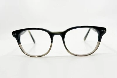 Marchon NYC West Side NYU 035 redondo aro completo cinza masculino 51-19-145 16331 - Imagem 1 de 4