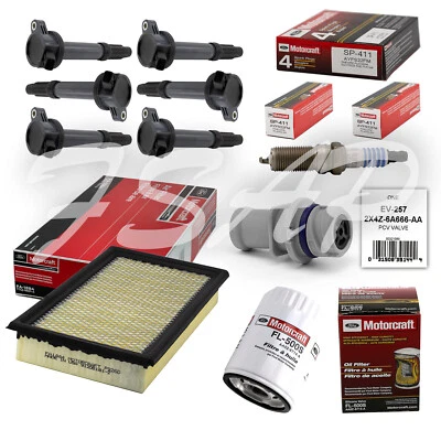 调整套件 2009 - 2012 年福特 Flex 3.5L V6 点火线圈 DG520 SP411 FA1884 EV257 — 第 1/4 张图片