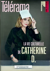 TELERAMA Magazine CATHERINE DENEUVE_AVEDON LARTIGUE Octobre 2016 NEUF NEW©TBC - Imagen 1 de 1