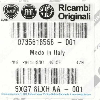 Genuine Mopar 2015-2019 Jeep Renegade Power Window Switch Front Left 5XG78LXHAA - Image 1 of 4