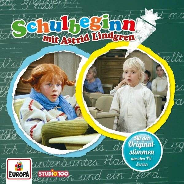 PIPPI LANGSTRUMPF & MICHEL - SCHULBEGINN MIT ASTRID LINDGREN   CD NEW - Image 1 of 1