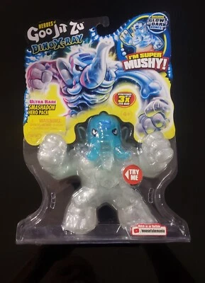 2019 Heroes Of Goo Jit Zu SMASHADON Hero Pack  ULTRA RARE DINO X-ray - Image 1 of 4