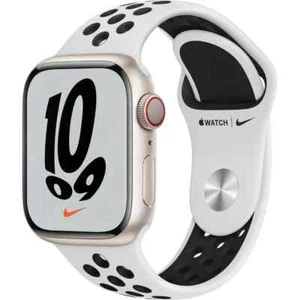 Apple Watch Series 7 Nike - 45mm - Aluminum Starlight - GPS - Fair - Photo 1 sur 1