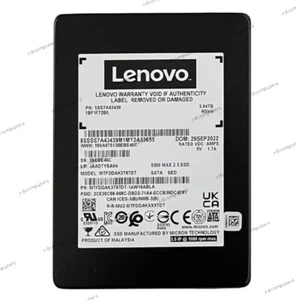 Lenovo Micron 5300 MAX 3,84TB SSD 2,5" SATA 6Gb/s MTFDDAK3T8TDS-1AW16ABLA - Bild 1 von 1
