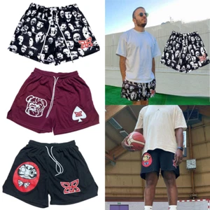 Neu Unisex Ryoko Regenshorts Netz Gym Taschen Strandshorts Freizeit Sport Shorts - Bild 1 von 27