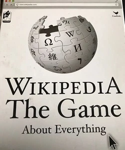 Wikipedia The Game About EVERYTHING Board Game Trivia Plastic Sealed .New - Picture 1 of 4