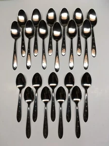 Mar-Crest MCF1 Starburst Stainless USA Soup Spoons or Teaspoons - Choice - Picture 1 of 30
