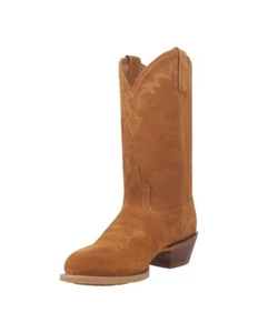 Laredo Western Boots Mens Larkin Round Toe 12" Shaft Honey 62121 - Picture 1 of 6