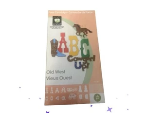 Provo Craft Cricut "Old West" Font Cartridge Set Link Status Unknown - Picture 1 of 7