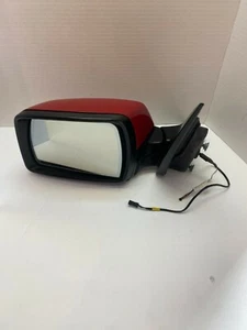 2004-2009 BMW X3 Driver Side View Power Door Mirror Red OEM G331004 - Picture 1 of 3