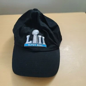 Super Bowl 52 LII NFL Eagles Patriots Baseball Cap Hat Strapback OSFA - Picture 1 of 6