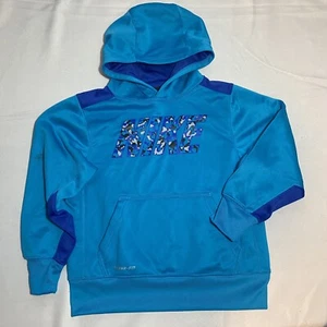 Boy’s Nike Dri Fit Blue Hoodie - Size Small - Picture 1 of 3