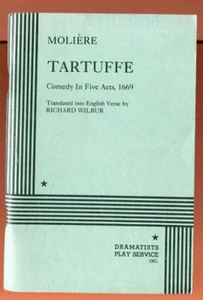 TARTUFFE Comedy [n 5 acts Moliere Acting Edition Richard Wilbur translation 1991 - Imagen 1 de 1