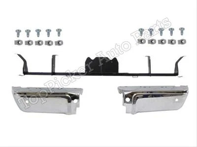 PARA 08-15 FORD SUPER DUTY PARACHOQUES TRASERO CHR EXTREMO/TAPA ENGANCHE BARRA CLIPS TORNILLOS CON ORIFICIO Foto 1 de 4