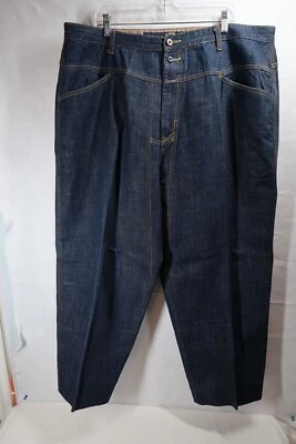Marithe Francois Girbaud Jeans Mens 42x29 Blue Denim Baggy Hip Hop Dark Wash Y2K - Image 1 of 4