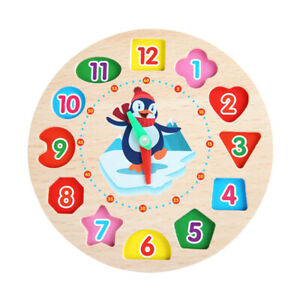 Wooden Toys Babies 1 2 3 Years Boy Girl Gift Baby Development Games Wood Puzzle