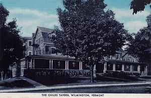 POSTCARD The Childs Tavern, Wilmington, VT - Picture 1 of 2
