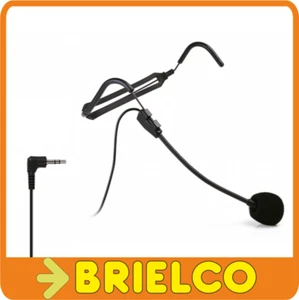MICROFONO DINAMICO DIADEMA BANDA NUCA MANOS LIBRES CABLE 1.3M JACK 3.5MM BD3872 - Imagen 1 de 1