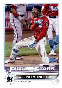 2022 Topps #6 Jazz Chisholm Jr. Excellent