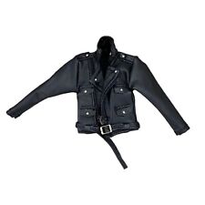 1/12 Custom Mezco Mixmax Damtoys Leather Jacket Soft Goods