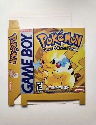 Pokemon Amarillo [Caja e Inserto de REEMPLAZO] Foto 1 de 3