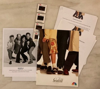 SEINFELD THE FINAL EPISODE (1998) Press Kit; Photos, Color Slides, Notes; RARE - Image 1 of 4