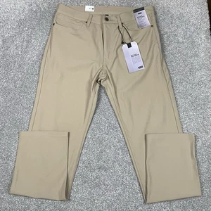 Levi's 511 Slim Tech Pants Mens 34x32 Beige Performance Stretch Chino Work NWT - Picture 1 of 11