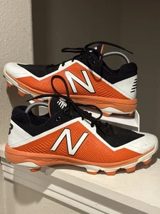 New Balance Baseball Stollen PL4040B4 Elements schwarz orange Herren Größe 12 - Bild 1 von 10