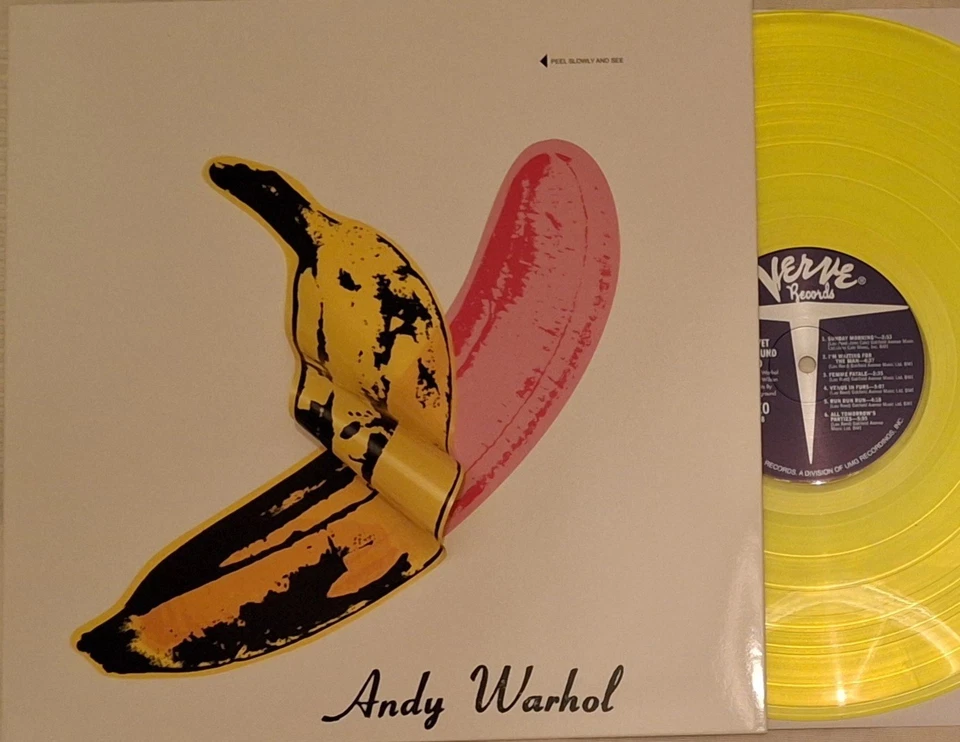 The Velvet Underground And Nico Produced By Andy Warhol NM LP Ltd NEON Yellow - Bild 1 von 4