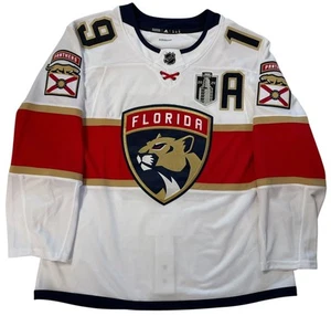 MATTHEW TKACHUK AUTHENTIC ADIDAS 2024 FLORIDA PANTHERS STANLEY CUP JERSEY SZ 56 - Picture 1 of 5