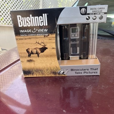 【NEW】BUSHNELL 111026 IMAGEVIEW 10 X 25MM DIGITAL CAMERA BINOCULARS WITH SD SLOT - Image 1 of 3