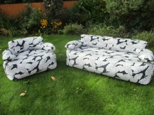 NEW Inflatable Sofa / Chair - Camping / Festival  Leaf - Choice of Colour - Picture 1 of 10