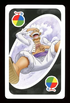 Monkey D. Luffy WILD Card ONE PIECE Mattel Orig Japanese UNO Card Near Mint - Image 1 of 2