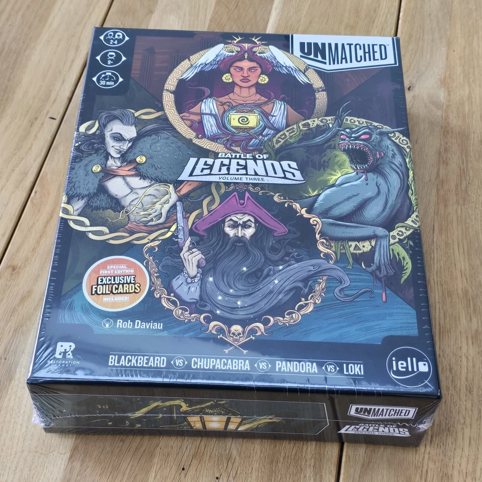 Unmatched Board Game: Battle Of Legends Volume 3 With Exclusive Foil Cards - Image 1 of 2