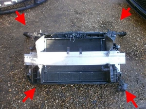 AUDI A1 1.4 1.0 1.2 TFSI FRONT SLAM PANEL FACELIFT KÜHLERPAKET ORIGINAL OEM - Bild 1 von 21