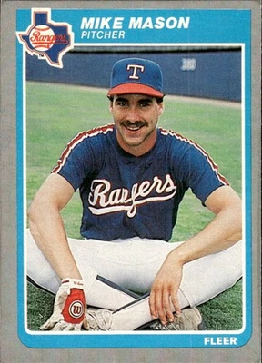 1985 Fleer #562 Mike Mason - Image 1 of 2