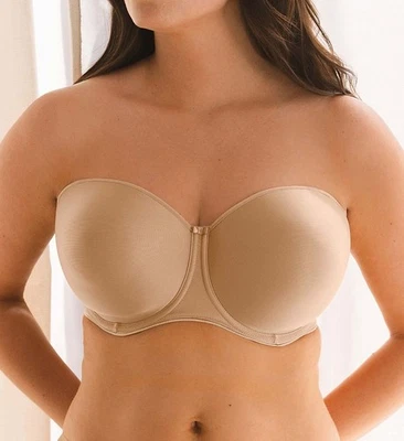 Sujetador sin tirantes 38G Fantasie suavizante sin costuras cobertura completa con aros FLl4530 Foto 1 de 4