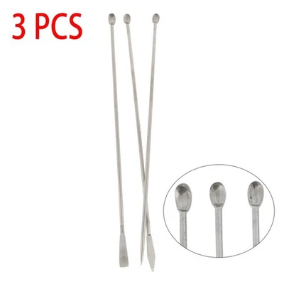 3 PCS Spoons Accessories Approx.22cm/8.66 Inch For Lab Powder Measuring - Image 1 of 4