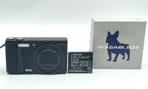 Ricoh R10 Compact Digital Camera Black 10.0MP Optical zoom 7.1x Used From JAPAN - Picture 1 of 7