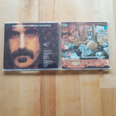 FRANK ZAPPA - APOSTROPE`/ OVERNITE SENSATION  RYKODISC   USA - Bild 1 von 3