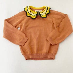 Misha & Puff {Größe 5-6 Jahre} Juliette Tennis orange Baumwollpullover - Bild 1 von 7