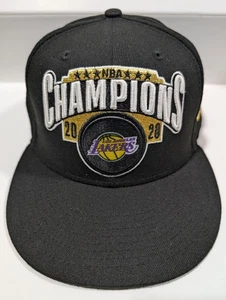 Gorra Snapback de baloncesto de Los Ángeles LA New Era✓Lakers✓Campeones de la NBA✓Finales 2020 - Imagen 1 de 6