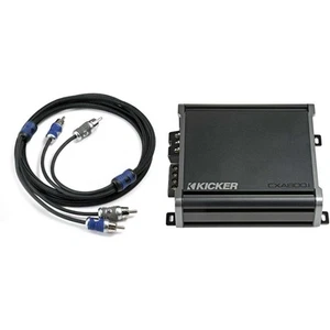 KICKER CXA800.1 800 Watt Mono Amp & 5 M. RCA Bundle - Picture 1 of 7