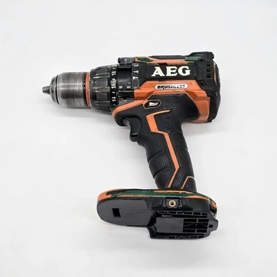 Taladro percutor fusión sin escobillas AEG BSB18BL 18V 13mm batería y cargador de 5,0 Ah Foto 1 de 4