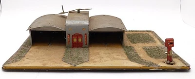 Corpo de bombeiros Marx vintage de lata alarme geral - Imagem 1 de 4