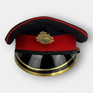 1964 Canadian Service Visor Cap Principal Cap C2-1 B/S Blue Size 6 7/8 Repair - Picture 1 of 9