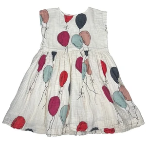 Pink Chicken Girls Adaline Balloons Party Dress Size 5Y - Picture 1 of 7