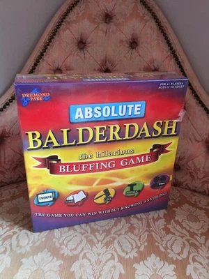 Absolute Balderdash Drumond Park The Hilarious Bluffing Game New & Sealed - 2007 - Image 1 of 4
